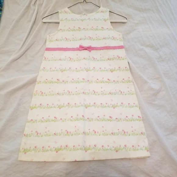 Hartstrings 6X White Floral‎ Spring Dress - Picture 3 of 3